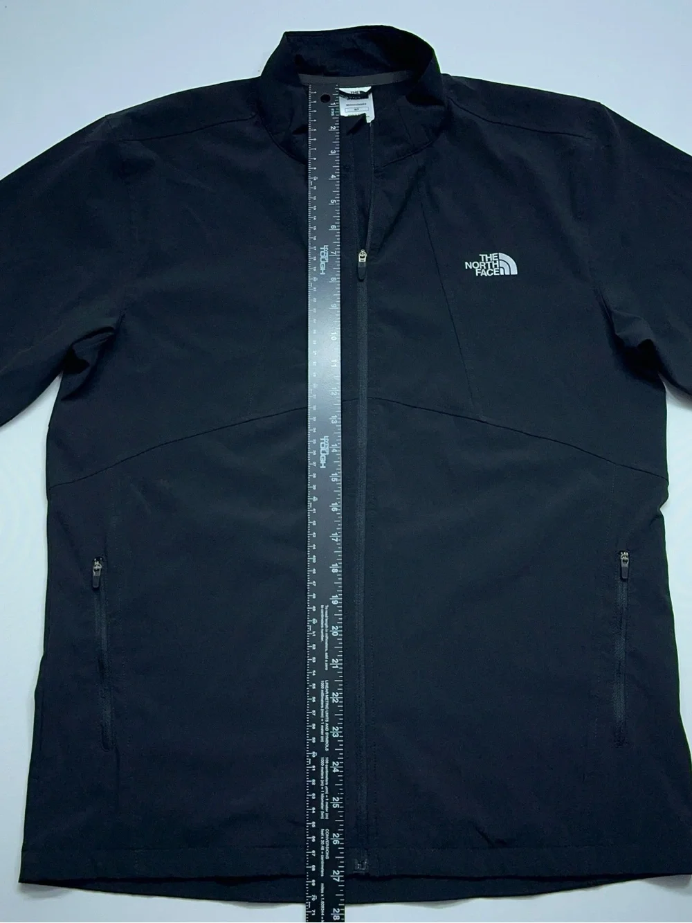 The North Face Jacket Mens Size Small Black Lightweight Windbreaker Hiking
